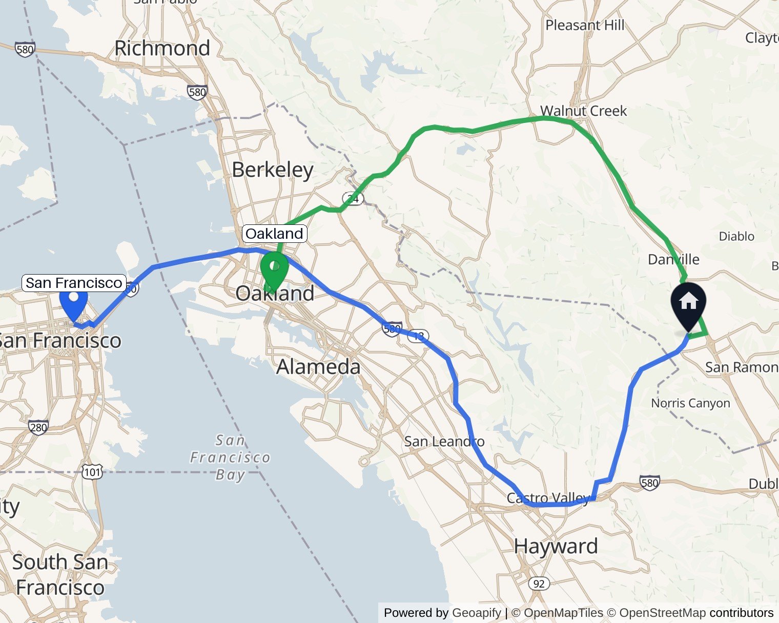 Commute map